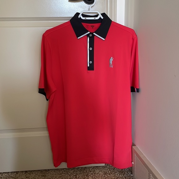 Men’s U Suck at Golf - Golf Dry-Fit Shirt - Picture 5 of 5